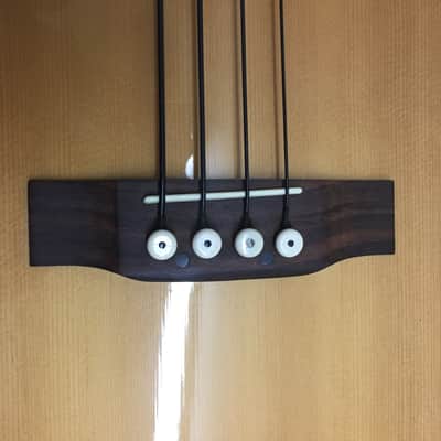 Johnson JB-2 4-F Fretless Acoustic-Electric Bass 2010's - Natural image 11