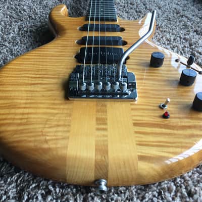Vintage 1980's Pedulla MVP Electric Guitar & OHSC Bartolini HSS PUPs Kahler PAF Bridge Super Rare image 14