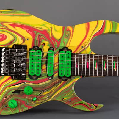 Ibanez UV77MC Universe Multicolour Swirl 1991 image 5