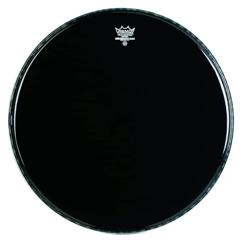 Remo Ambassador Ebony Crimplock 18" Drumhead