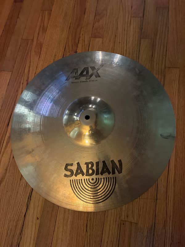 Restored SABIAN AAX STAGE CRASH 18” image 1