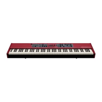 Nord Piano 6 88-Key Hammer Action Keybed Portable Piano (Red) Bundle image 2