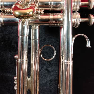 Besson MEHA .470" LARGE BORE 1972 - SILVER & GOLDPLATED image 16