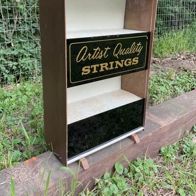 Kay Display Case “Artist Quality Strings” 1950’s-1960’s image 2