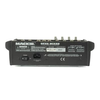Mackie - DFX-6 6-Channel Mixer - USED image 2
