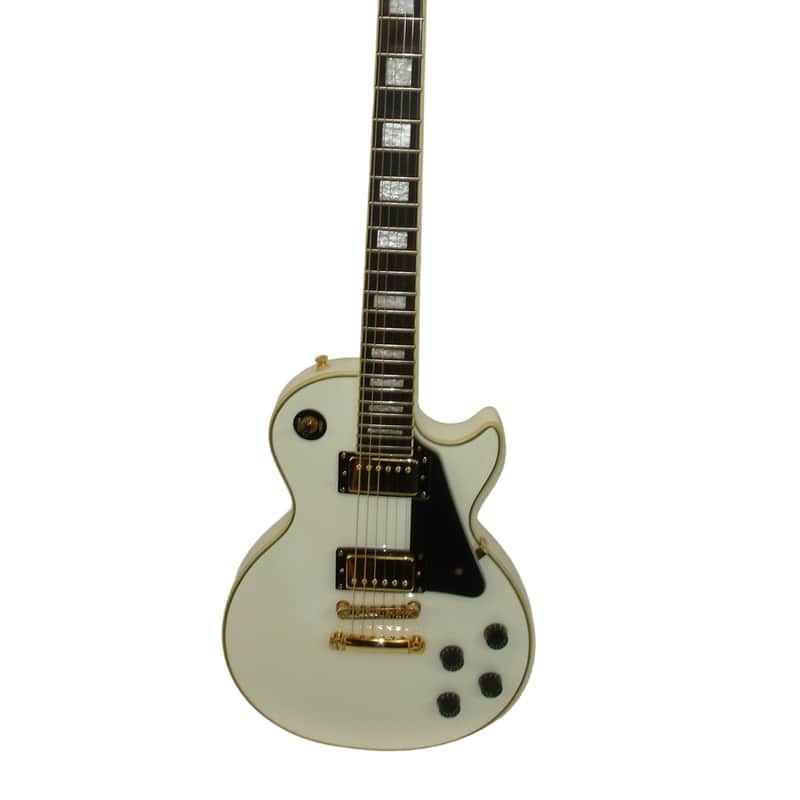 2015 Epiphone Les Paul Custom Pro Alpine White