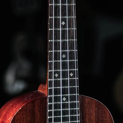2012 Gretsch G9120-SM Tenor Standard Ukulele mahogany image 4
