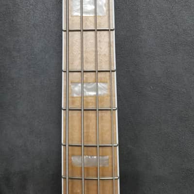 Lakland Skyline DJ-4 Darryl Jones Signature 4-String with Maple Fretboard White Pearl image 5