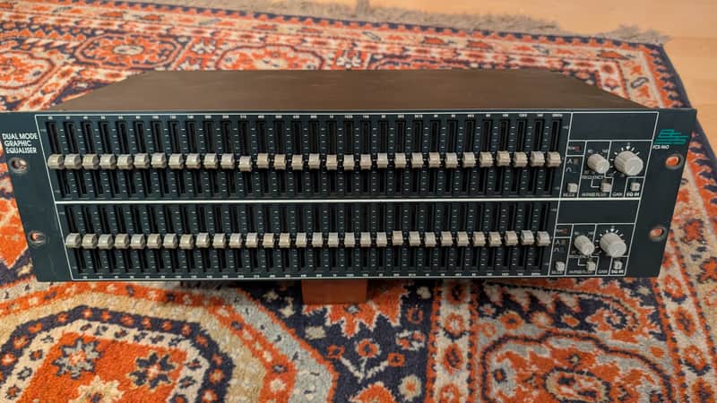 BSS FCS-960 Dual Channel 30-Band Graphic EQ 2010s - Black image 1