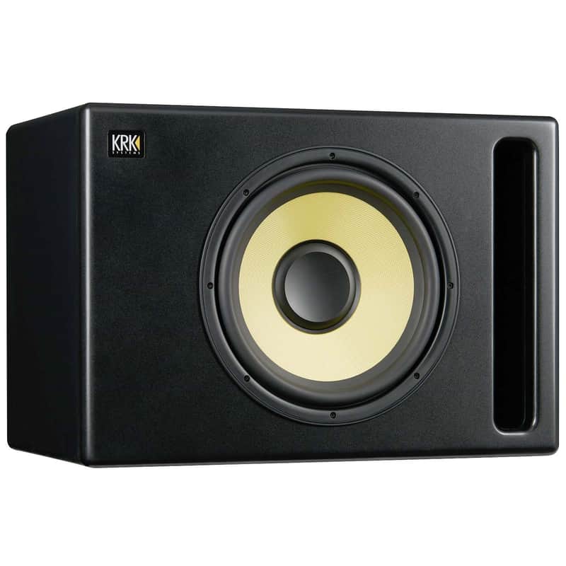 KRK S12.4-NA S8 Generation 4 12" Active Powered Studio Reference Subwoofer Sub image 1