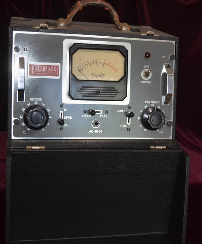 Magnasync Recorder Electronics Tube Mic Pre 50s? image 1