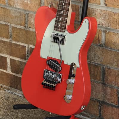 Fender Custom Shop Telecaster NOS HS Floyd Rose 2018 Fiesta Red image 7