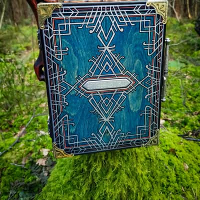 The Kingfisher - High Bird custom cigar box guitar image 24