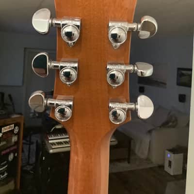 1998 GUILD USA BLUESBIRD WITH BEAUTIFUL AMBER FLAME MAPLE TOP & SD 1959 PICKUPS w/OHSC image 11