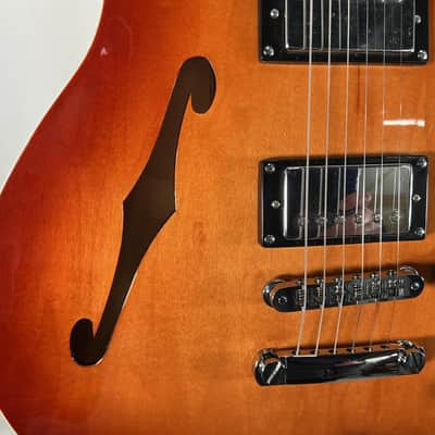 Squier Affinity Starcaster Deluxe 2020s - Sienna Sunburst image 6