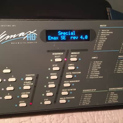 OLED upgrade LCD for E-MU EMAX I/EMAX II