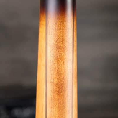 Ibanez Bass Workshop UB804 4-String Electric Upright Bass - Mahogany Oil Burst with Gig Bag image 11
