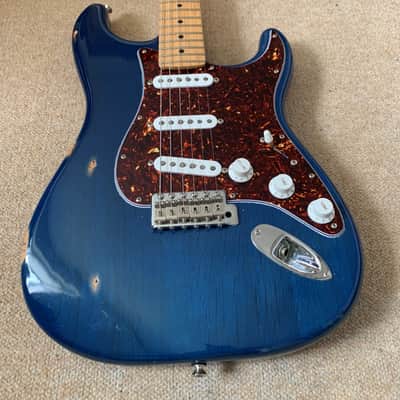Fender Stratocaster Limited Edition Highway One (Trans Blue, Maple) Aged Relic image 2
