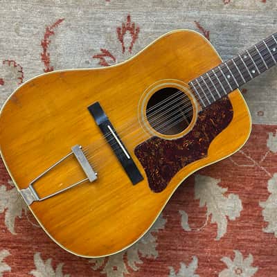 1966 Gibson B-45-12 w/ Original Stamford Case image 2