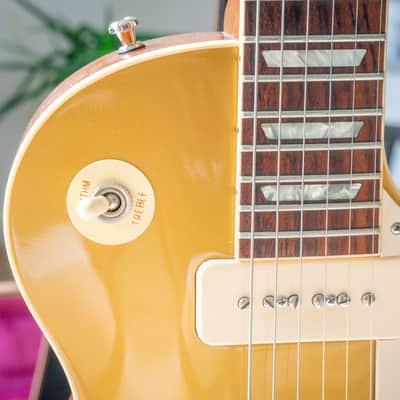 Gibson Custom Shop 1968 Les Paul P90 Goldtop 2020 - Goldtop image 6
