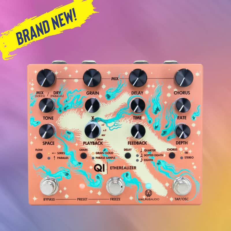 Walrus Audio Qi Etherealizer - Terracotta - BRAND NEW! image 1