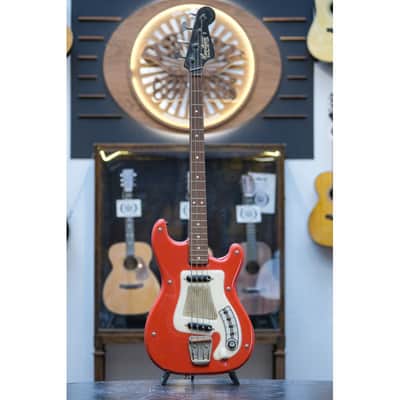 1966 Hagström Kent 1-B Bass red image 2