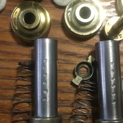 SUMMER DEAL CONN 80A 1923 GOLD PLATE CORNET STENBERG NEEDS SOME CLEAN UP SOLDER AREAS VALVES SEEM  GOOD PLAY DECENT GOLD PLATE WEAR NOT PERFECT image 15