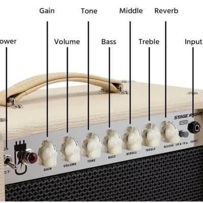 Monoprice Stage Right 15-Watt 1x12 All-Tube Guitar Combo Amp image 17
