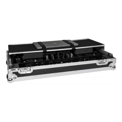 Headliner HL10008 Flight Case with Laptop Platform, Rubber Wheels, and Spring-Loaded Padded Handles for Pioneer DJ DDJ-REV7 image 4