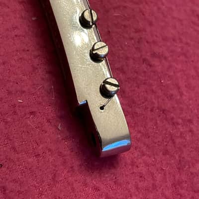 vintage 1970 1972 Gibson ABR1 NICKEL bridge for Les Paul es 335 SG 175 Barney Kessel 150 340 es-125 image 9