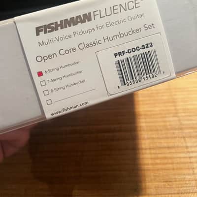 Fishman Fluence Classic Humbucker Open Core Zebra - 6 String image 2
