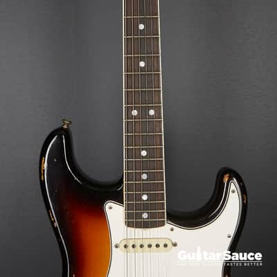 Fender Custom Shop 1967 Stratocaster Relic Faded 3 Tone Sunburst 2019 Used (Cod.1521UG) image 10