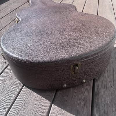 Vintage 1950’s Lifton 17 inch Archtop Guitar Case & Cover image 9