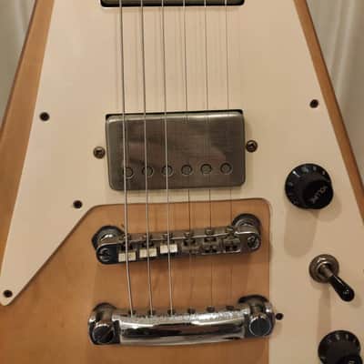 Unique Piece Epiphone '67 Flying V 1994 KOREA Wood ! image 9