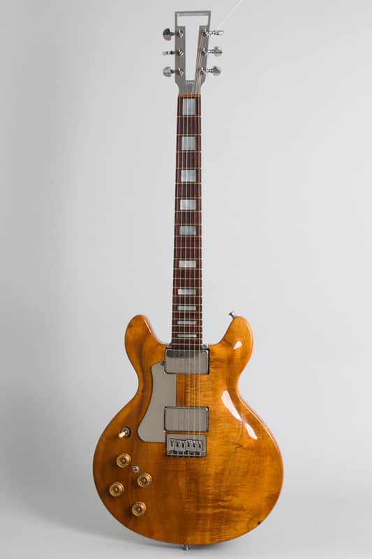 Travis Bean  TB-1000A Artist LEFT HANDED Solid Body Electric Guitar (1977), ser. #1189, original black tolex hard shell case. image 1