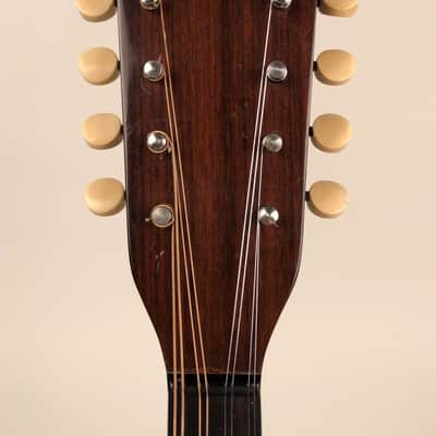 1940 Martin A-Style Mandolin in Sunburst with Oval Soundhole and OSSC image 10
