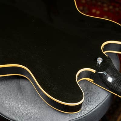 2022 Gibson Custom Shop '64 Trini Lopez Ultra Light Murphy Lab Ebony Finish w/OHSC image 17
