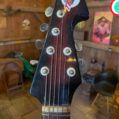 Teisco EP-10T 1960’s - Red burst image 5