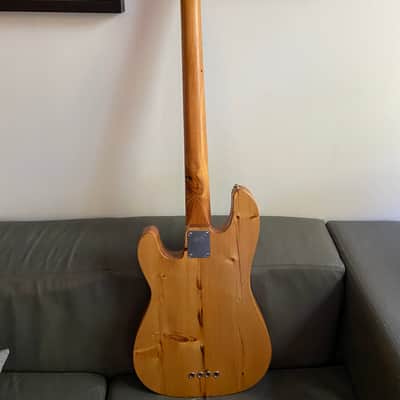 Rick Kelly (Carmine Street Guitars) P bass ”Trinity Church” pine skimtop image 7