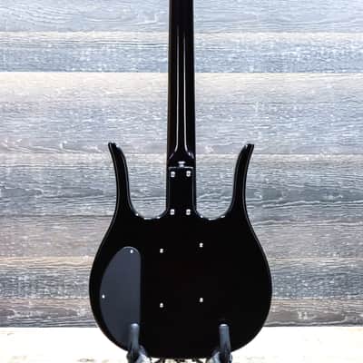 Danelectro '58 Longhorn Bass Red Hot Semi-Hollow Body 4-String Electric Bass image 3