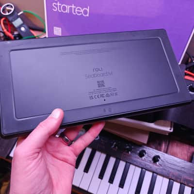 ROLI Seaboard Block 24-Key Expressive MIDI Keyboard Controller 2010s - Black image 7