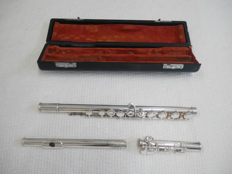 Hernals S500 solid silver flute image 1
