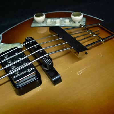 Genuine Hofner Chrome Tailpiece for Beatle Bass Guitar HCT-500/1 HCT500/1 Contemporary image 8