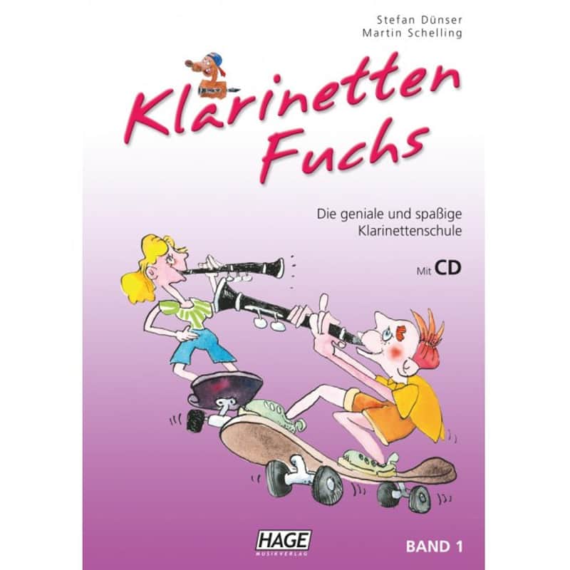HAGE EH 3815 Klarinetten Fuchs 1 mit QR-Codes Die geniale und spassige Klarinettenschule! image 1
