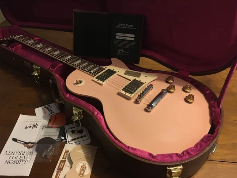 Gibson Les Paul Custom Shop 1957 Reissue VOS 2016 Shell Pink Ikebe Special Order image 1