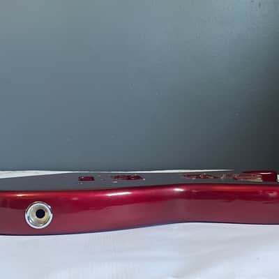 1985 Korean Kramer Striker 200st Candy Red Stratocaster Plywood Guitar Body Floyd Tremolo image 21
