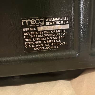 Moog Sonic Six 1972 - 1979 - Blue image 4