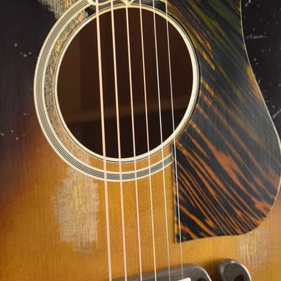 Gibson Custom Shop 1939 SJ-100 Murphy Lab Heavy Aged Faded Vintage Sunburst image 4
