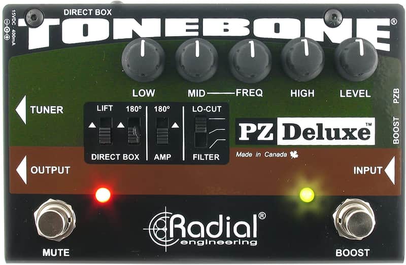Radial Tonebone PZ-Deluxe Acoustic Preamp image 1