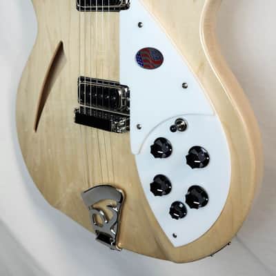 Rickenbacker 330 Maple Glo Semi-Hollow Guitar, w/HSC image 7